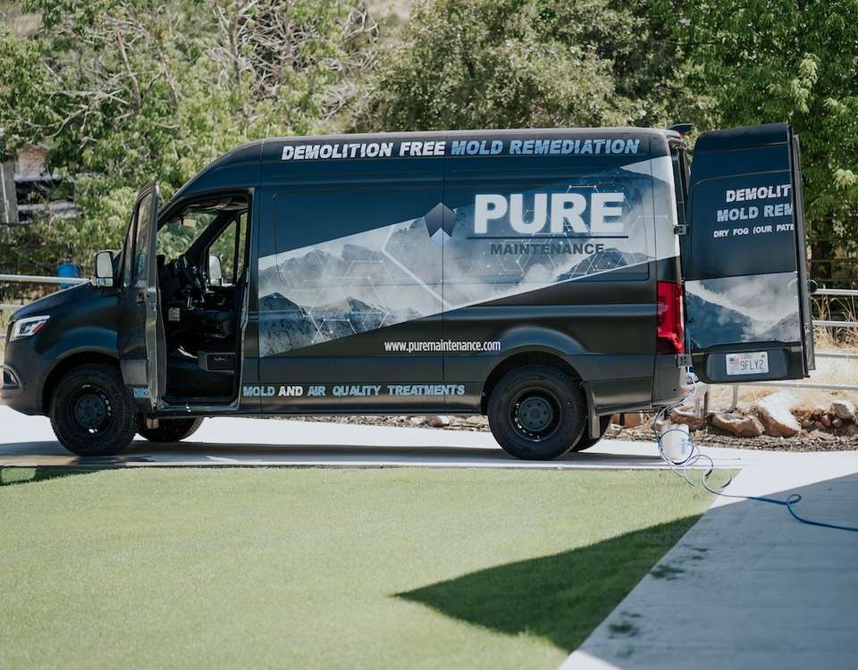 Pure Maintenance mold remediation van